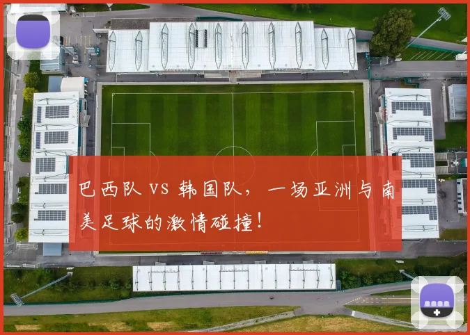 巴西队 vs 韩国队，一场亚洲与南美足球的激情碰撞！